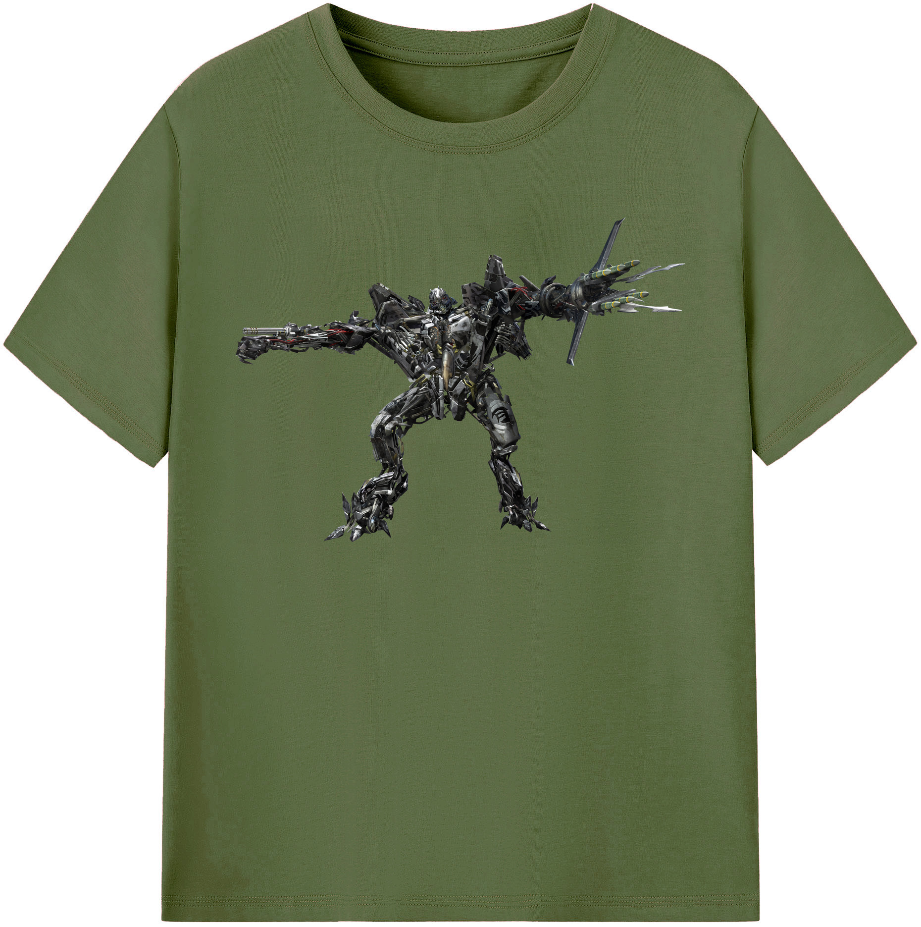 （画像用） Transformers トランスフォーマー 綿100％半袖Tシャツ（フロントプリント）